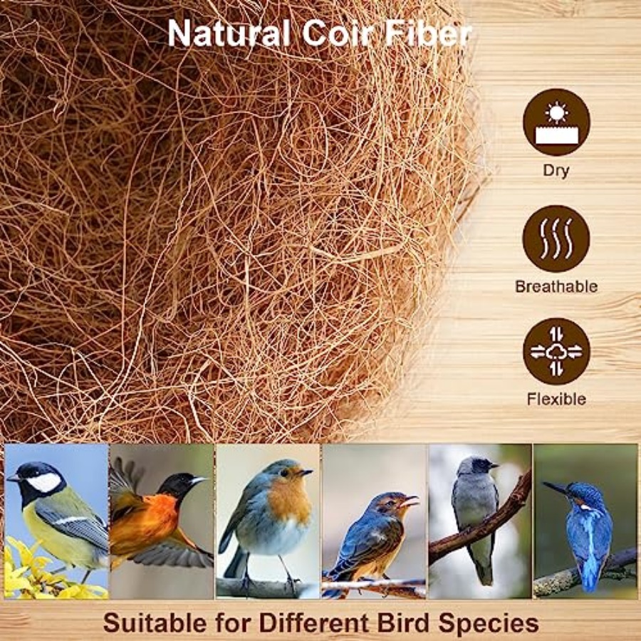 PCS Coconut Fiber for Bird Nes - Substrate Coconut Fiber บทวิจารณ์และราคา
