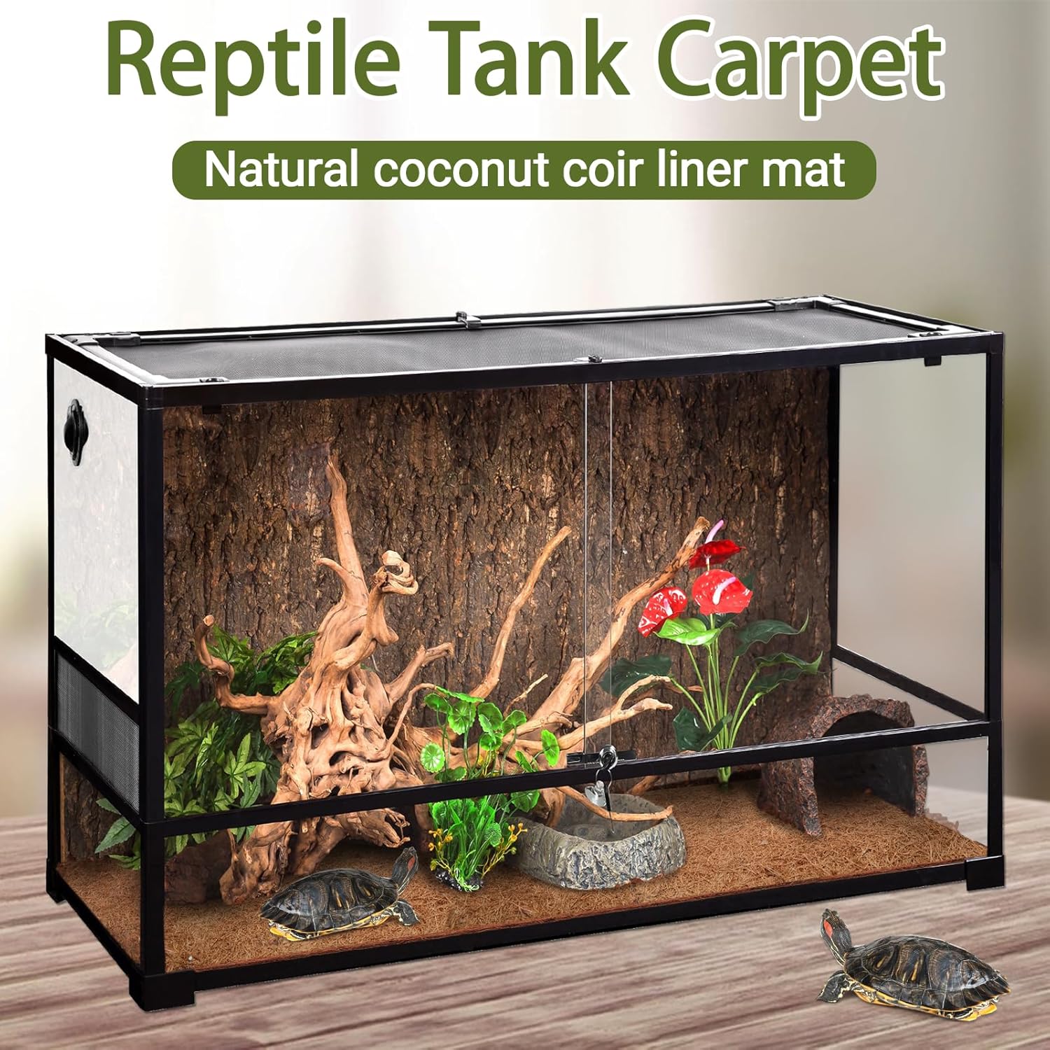 3 Rolls Reptile Carpet, 24x48i - Substrate Coconut Fiber บทวิจารณ์และราคา