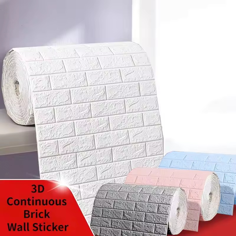 70cmX1M70cm*1/2/3/5/10M 3D Wal - Pvc Panel Background บทวิจารณ์และราคา