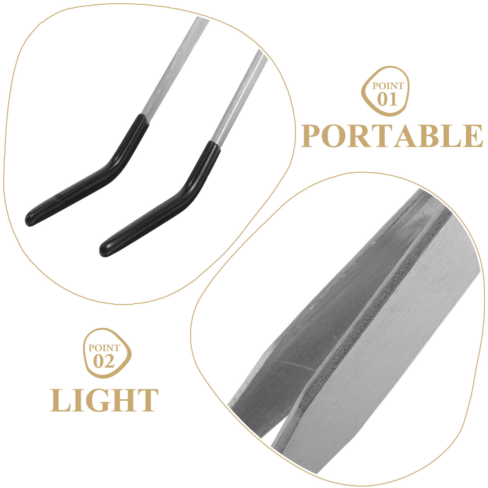 2Pcs Stainless Steel Feeding T - Feeding Tong Stainless บทวิจารณ์และราคา