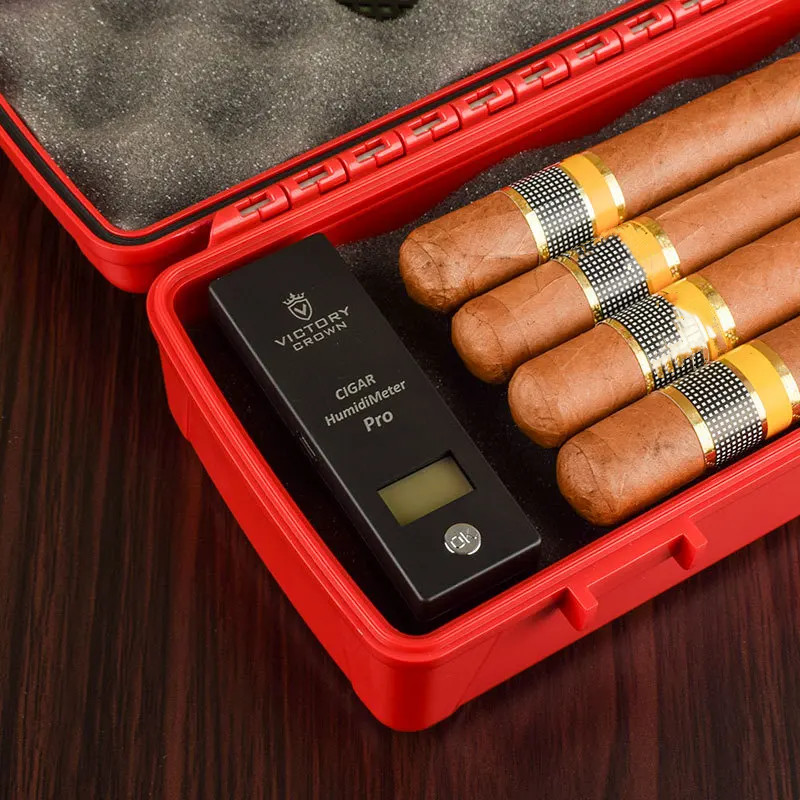 Cigar Moisture Meter Hygromete - Digital Hygrometer Probe บทวิจารณ์และราคา
