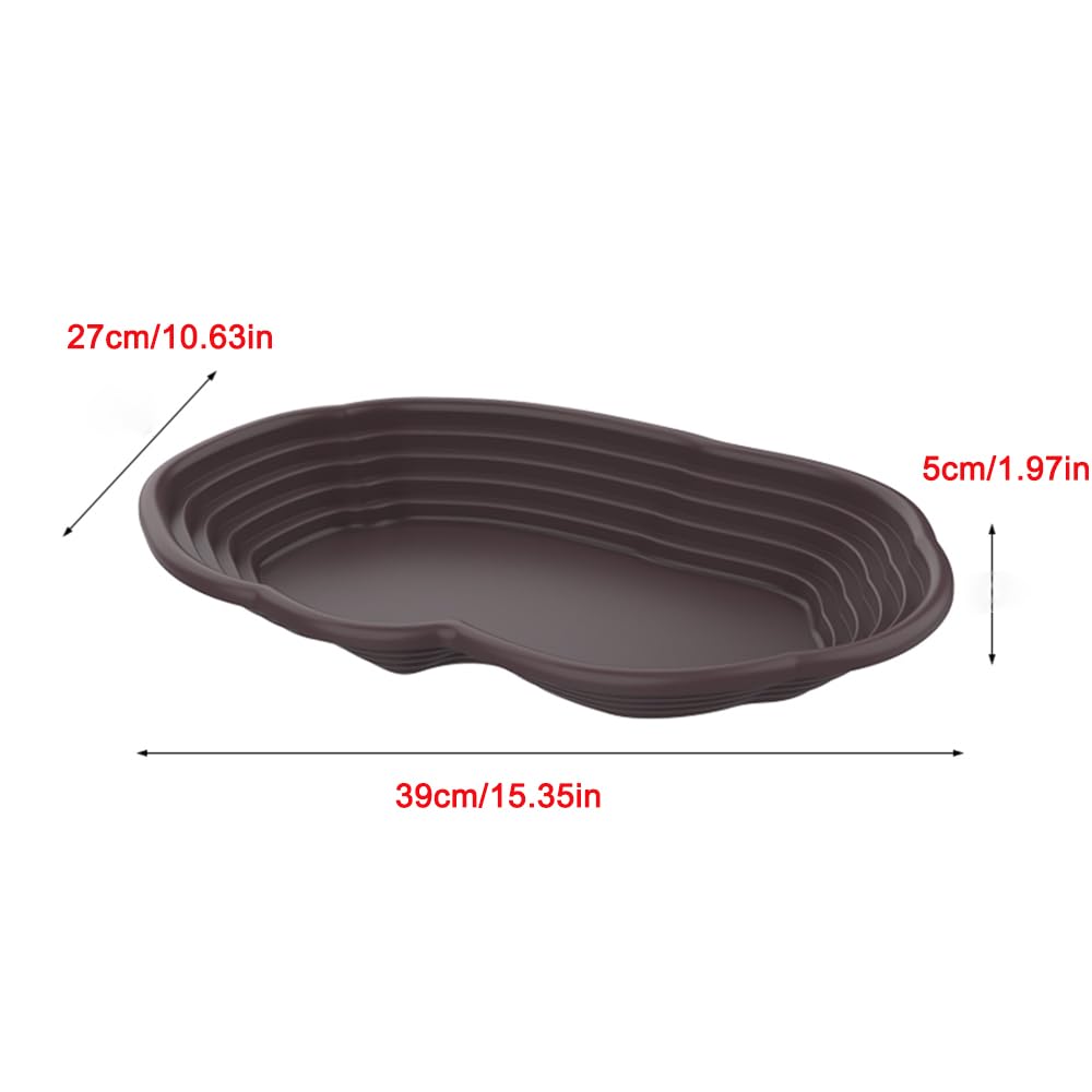 Reptile Bathing Dish Amphibian - Water Dish Reptile บทวิจารณ์และราคา