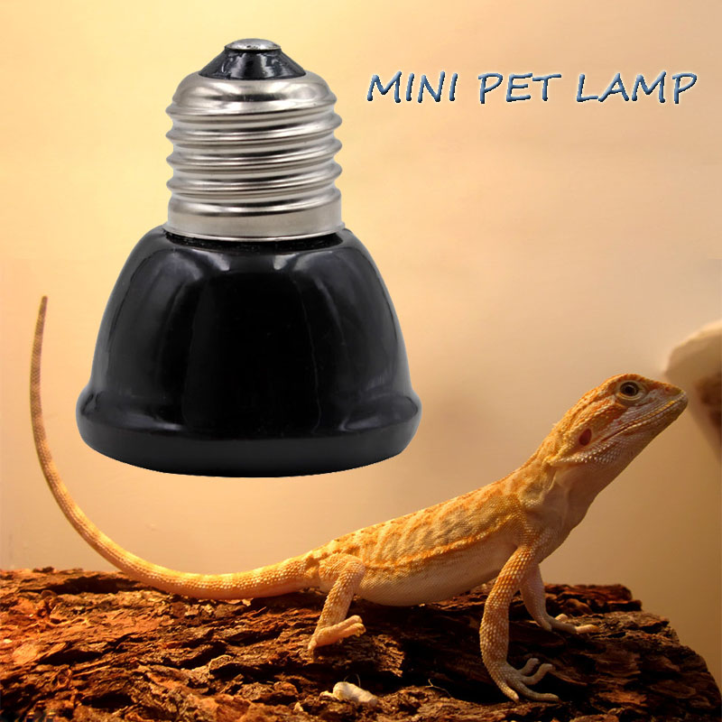 Black Mini Pet Heating lamp In - Ceramic Heat Emitter บทวิจารณ์และราคา