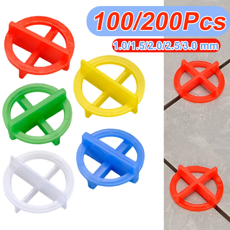 100/200Pcs Porcelain Tile Spac - Ceramic Tile Floor บทวิจารณ์และราคา