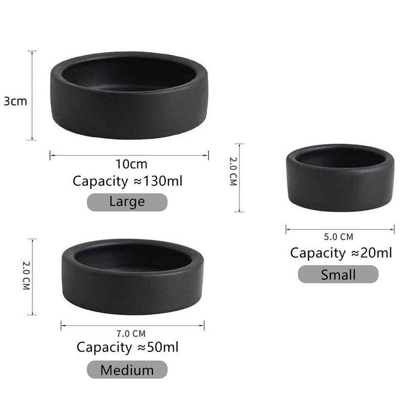 HOT! Reptile Food Bowl Anti-Es - Water Dish Reptile บทวิจารณ์และราคา