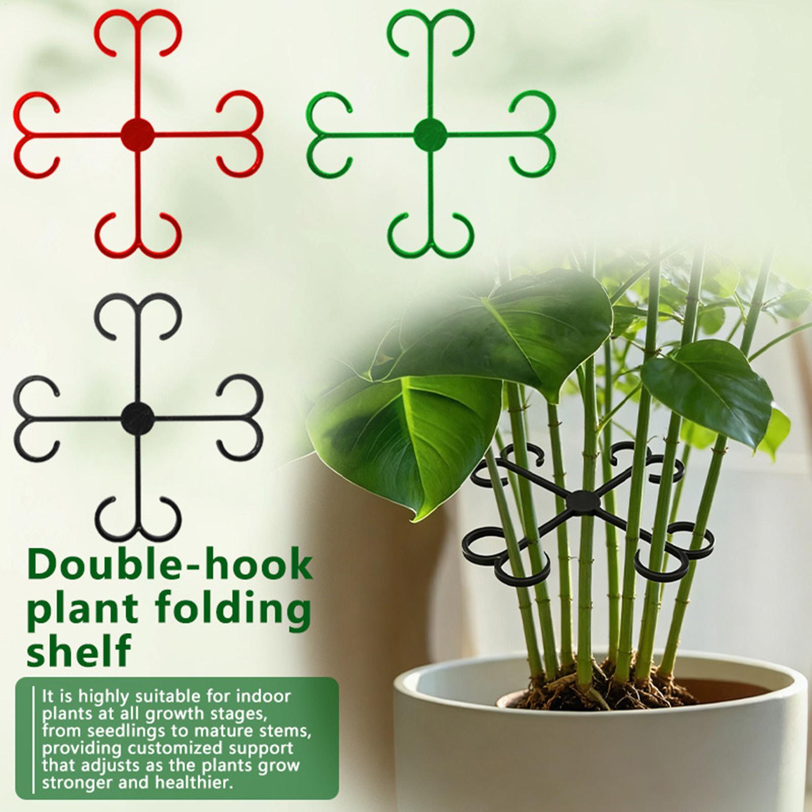 4Pcs Plant Stem Support Clips  - Vine Climbing Plastic บทวิจารณ์และราคา