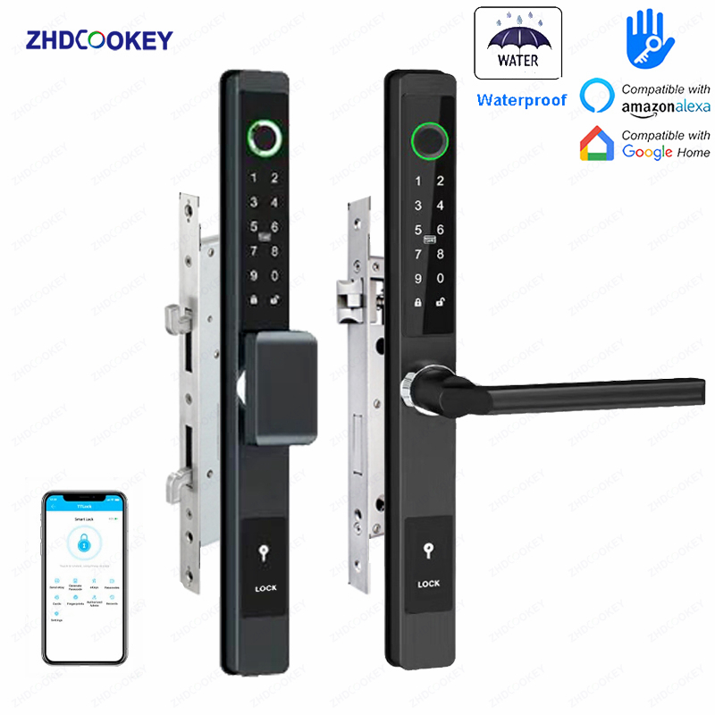 ZHDCOOKEY Biometric Digital Do - Glass Door Hinge บทวิจารณ์และราคา