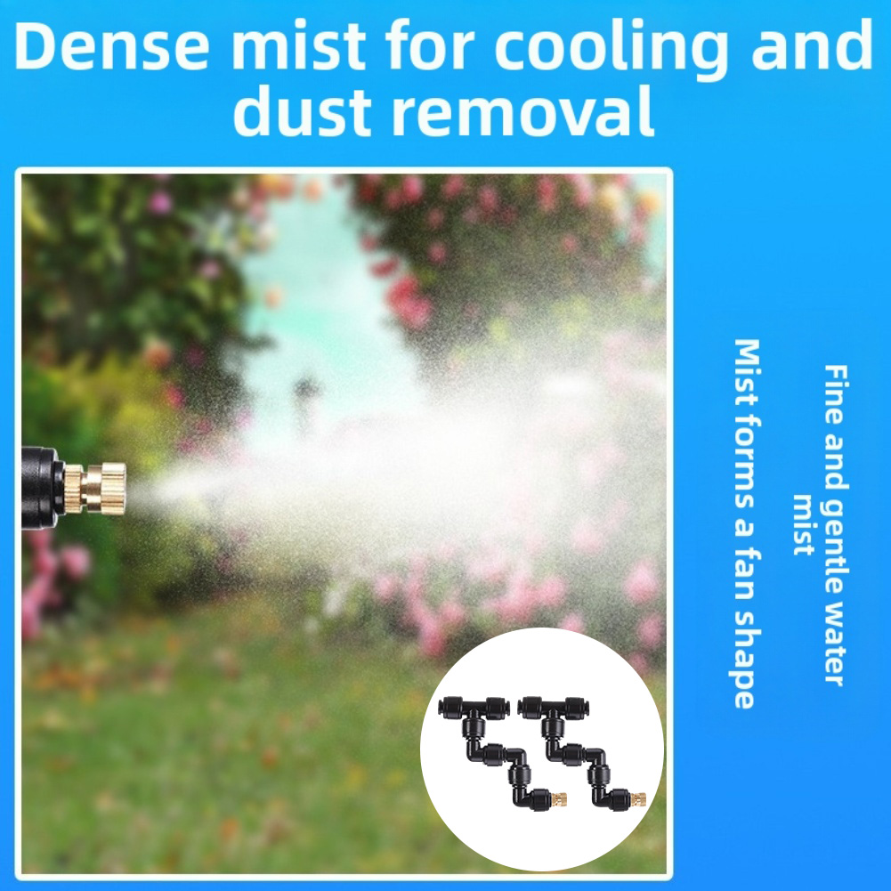 2 PCS Black Atomizing Nozzle 3 - Misting Nozzle Reptile บทวิจารณ์และราคา