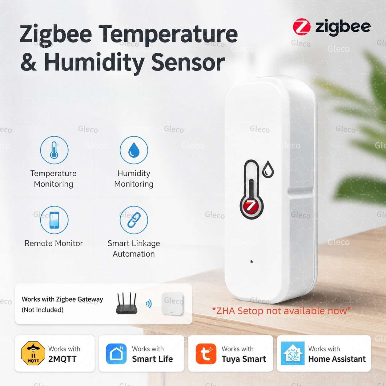 Tuya Zigbee 3.0 Mini Temperatu - Digital Hygrometer Probe บทวิจารณ์และราคา