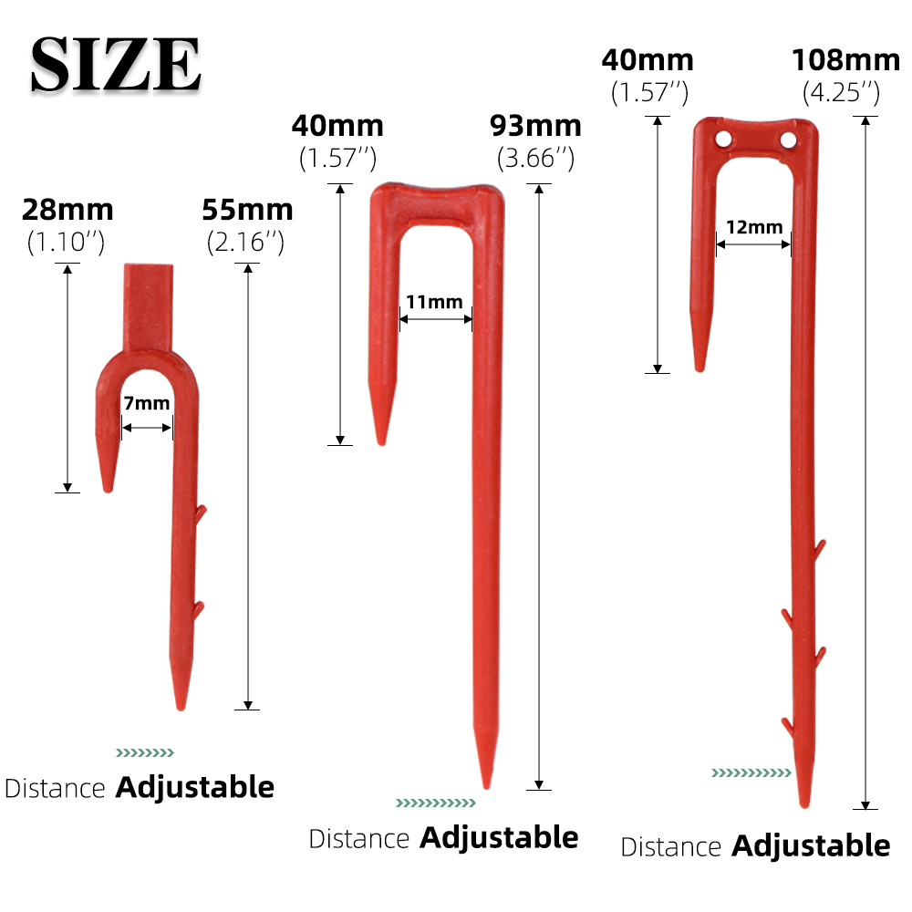 20-50PCS Strawberry Planting F - Vine Climbing Plastic บทวิจารณ์และราคา
