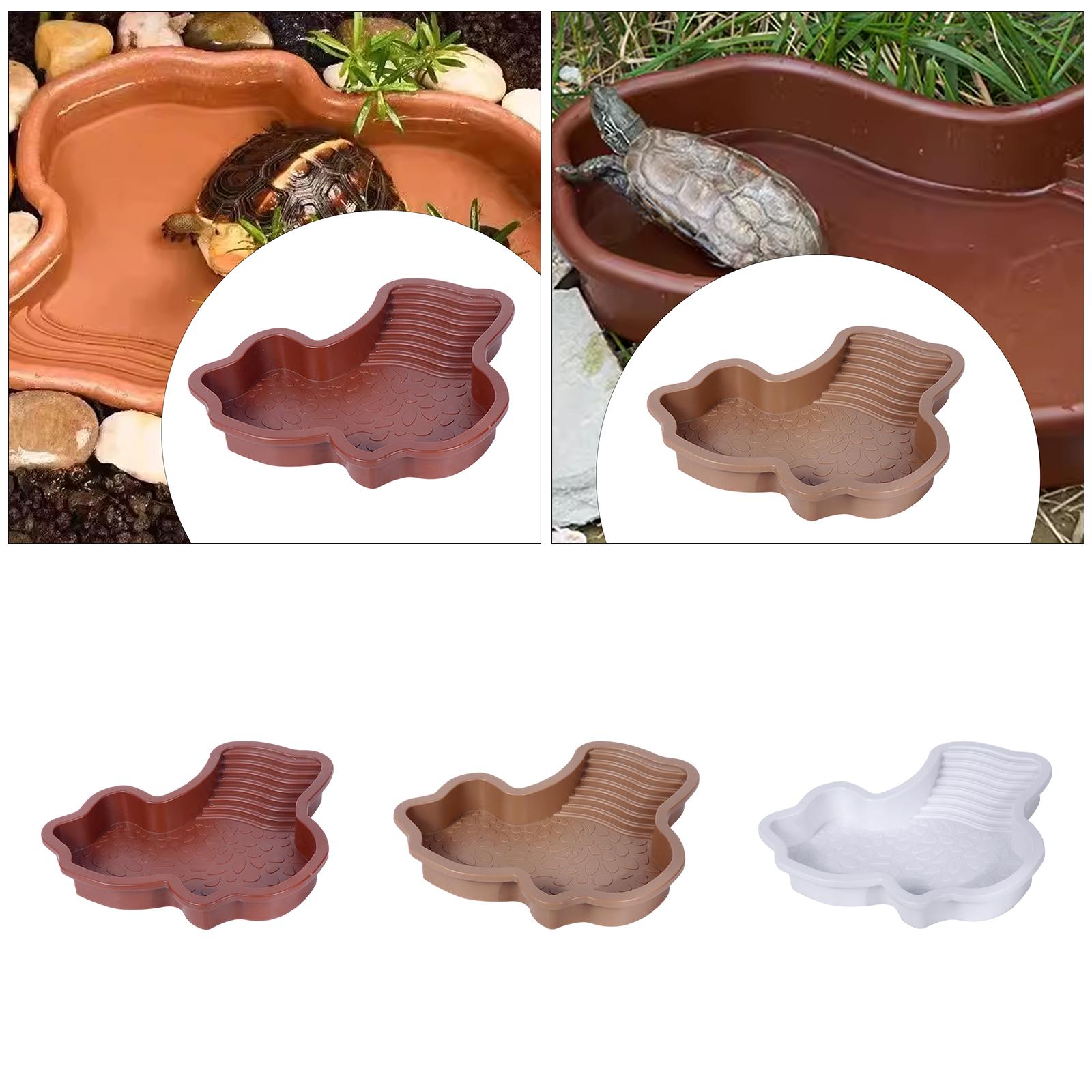 Reptile Bathing Dish Pool Rept - Water Dish Reptile บทวิจารณ์และราคา