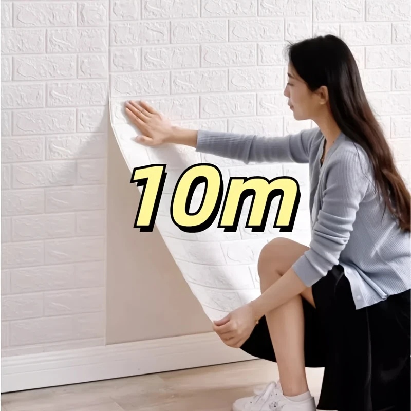 70cmX1M70cm*10M 3D Brick Patte - Pvc Panel Background บทวิจารณ์และราคา