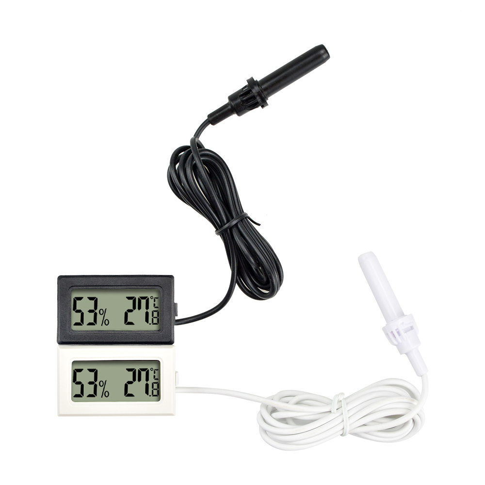 2pcs Mini Digital Hygrometer T - Digital Hygrometer Probe บทวิจารณ์และราคา