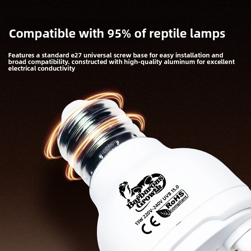 Barbarous Growth Reptile UVB 1 - Vitamin D3 Reptile บทวิจารณ์และราคา