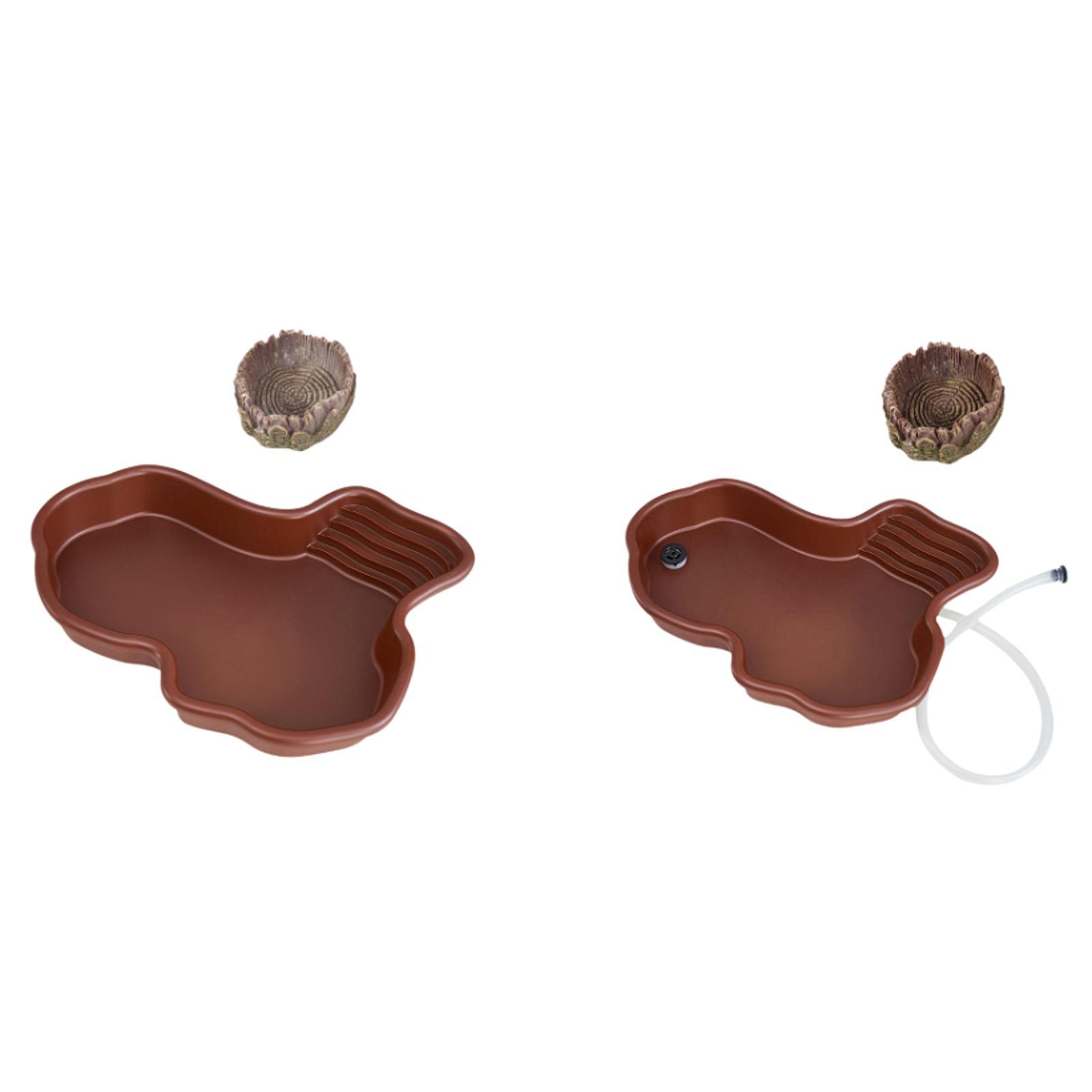 Reptile Feeding Dish Reptile B - Water Dish Reptile บทวิจารณ์และราคา