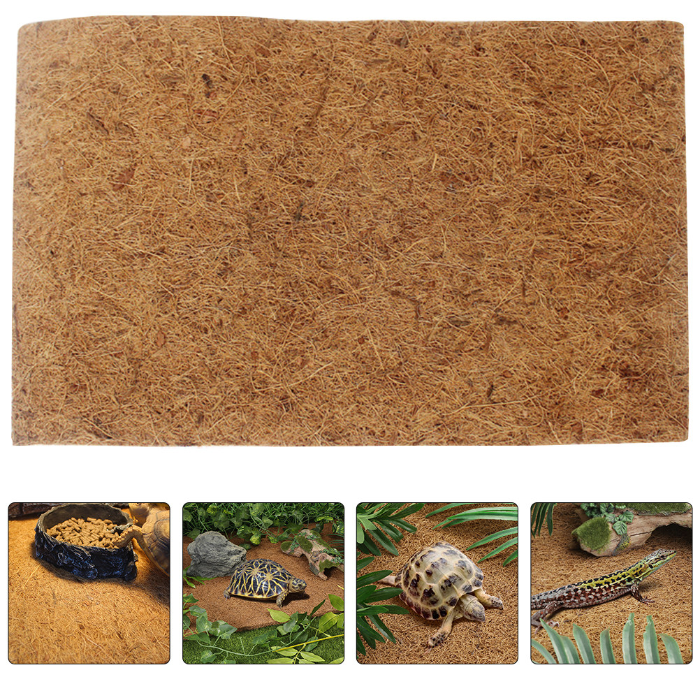 Reptile Terrarium Carpet Natur - Substrate Coconut Fiber บทวิจารณ์และราคา